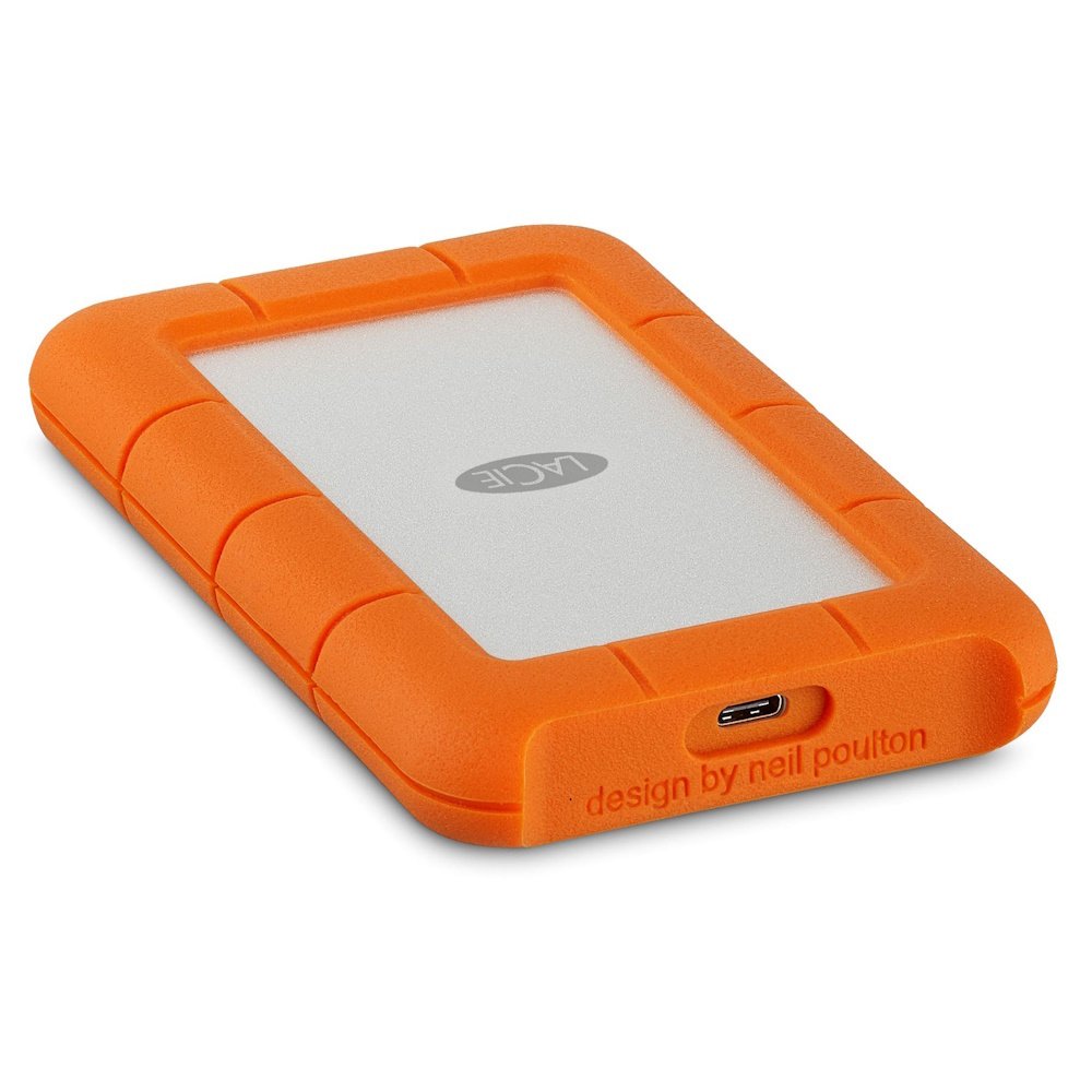 LaCie 1TB Rugged USB-C External Portable Hard Drive