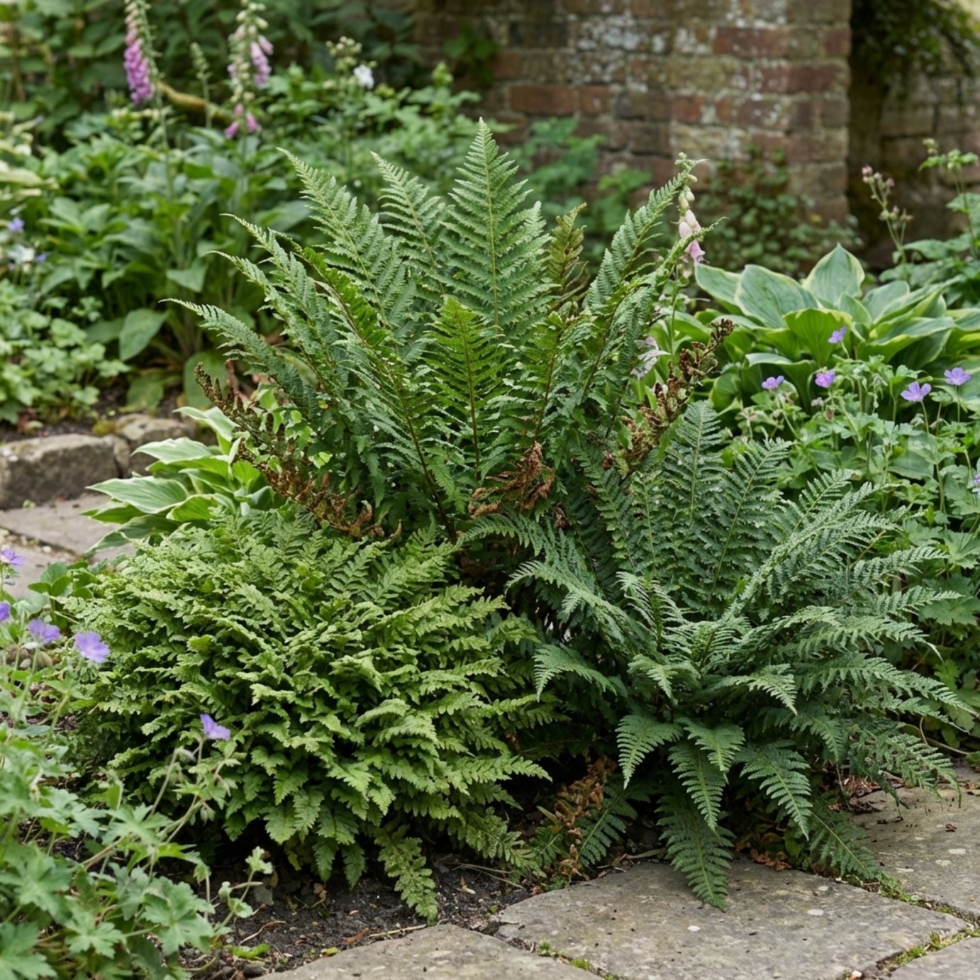 Accelopack Soft Shield Fern Herrenhausen Green Plant - 3 Set