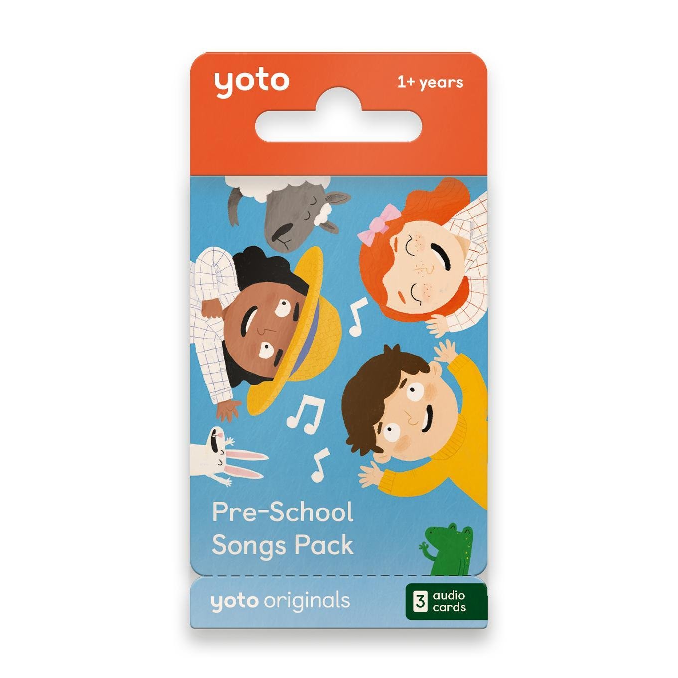Yoto Pre-School Songs Card Collection - Pack of 3