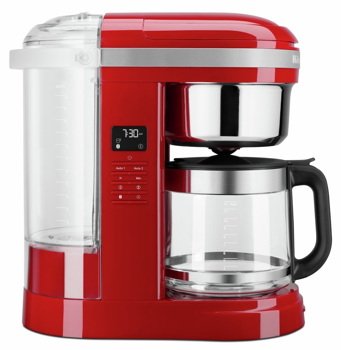 KitchenAid 5KCM1209BER Drip Filter Coffee Machine-Empire Red