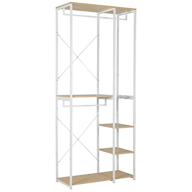 Clothes rail with shelves argos sale