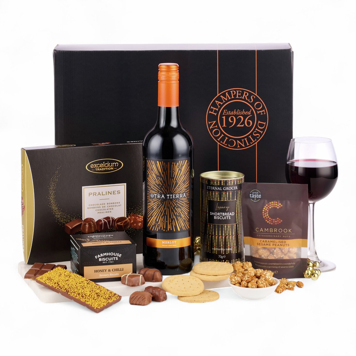 Spicers Of Hythe The Celebration Red Wine Gift Box