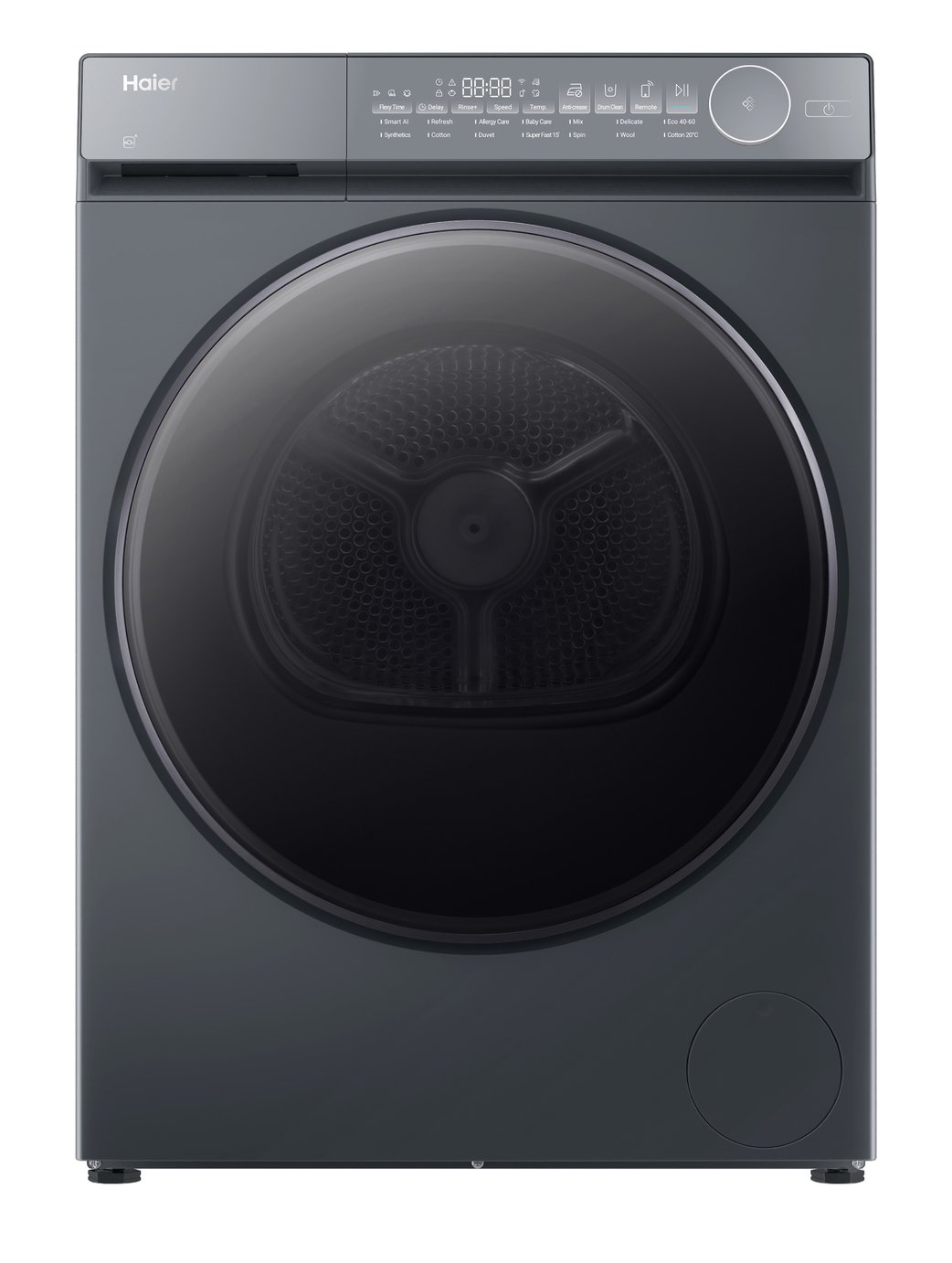 Haier HD100 C367GU1UK 10KG Heat Pump Tumble Dryer - Graphite