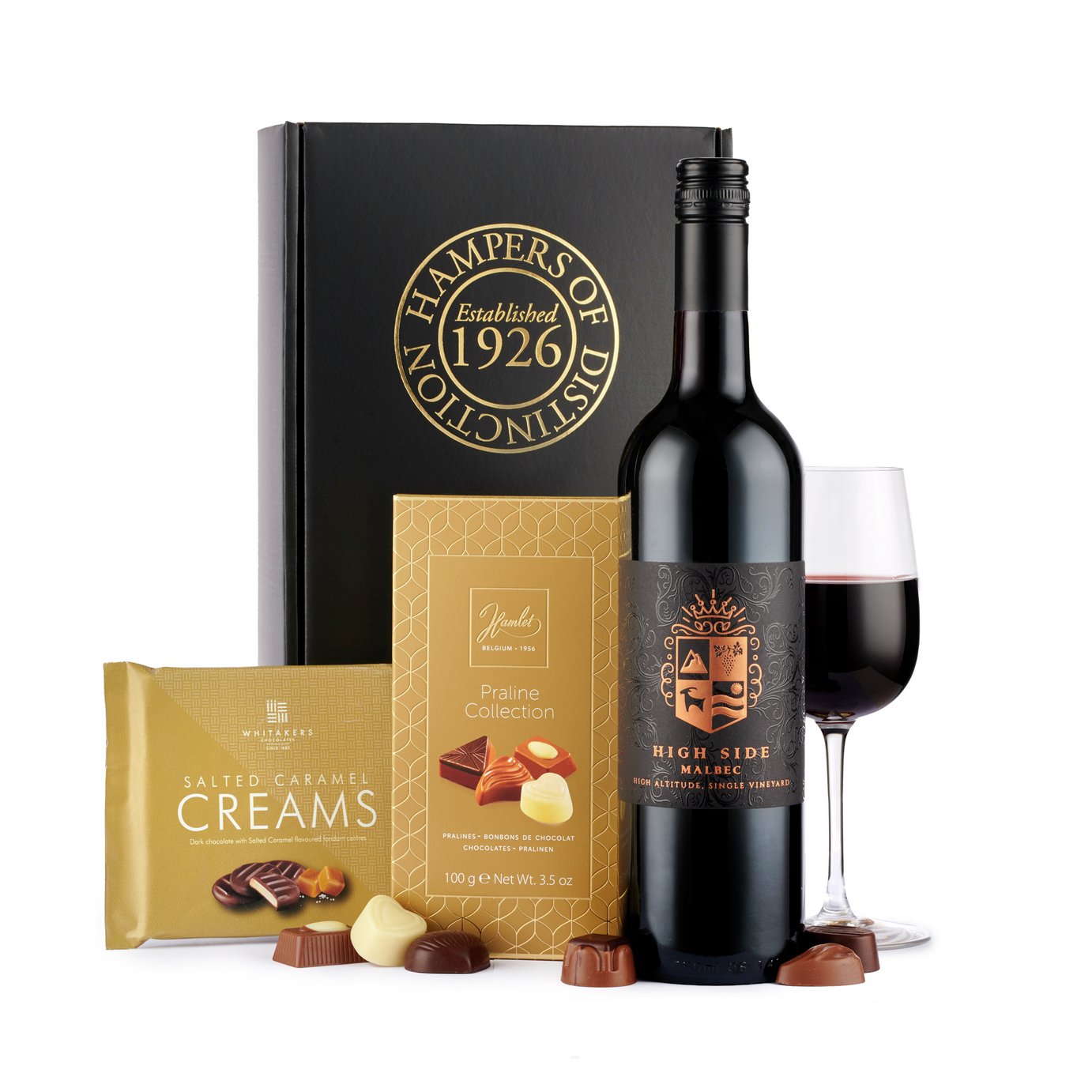 Spicers Of Hythe Red Wine and Chocolates