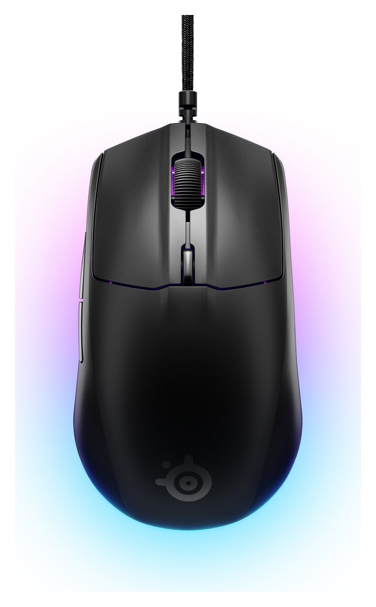 SteelSeries Rival 3 Gen 2 Wired Gaming Mouse - Black