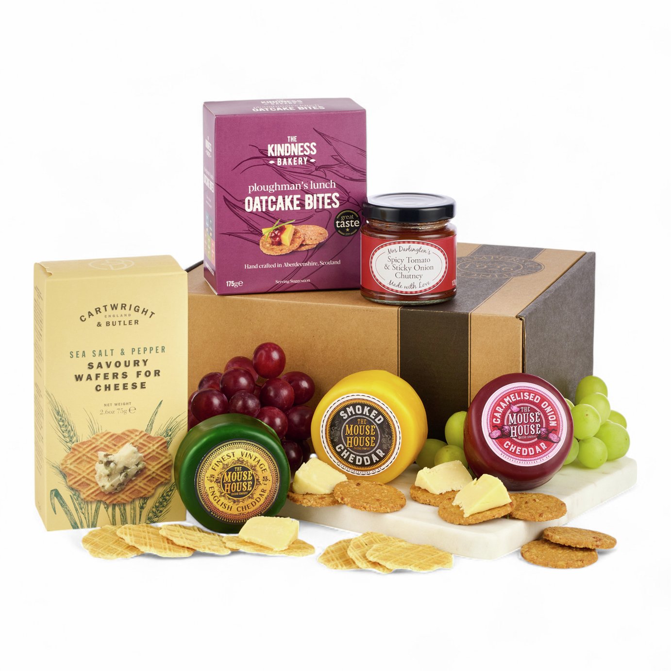 Spicers Of Hythe Three Cheese Hamper