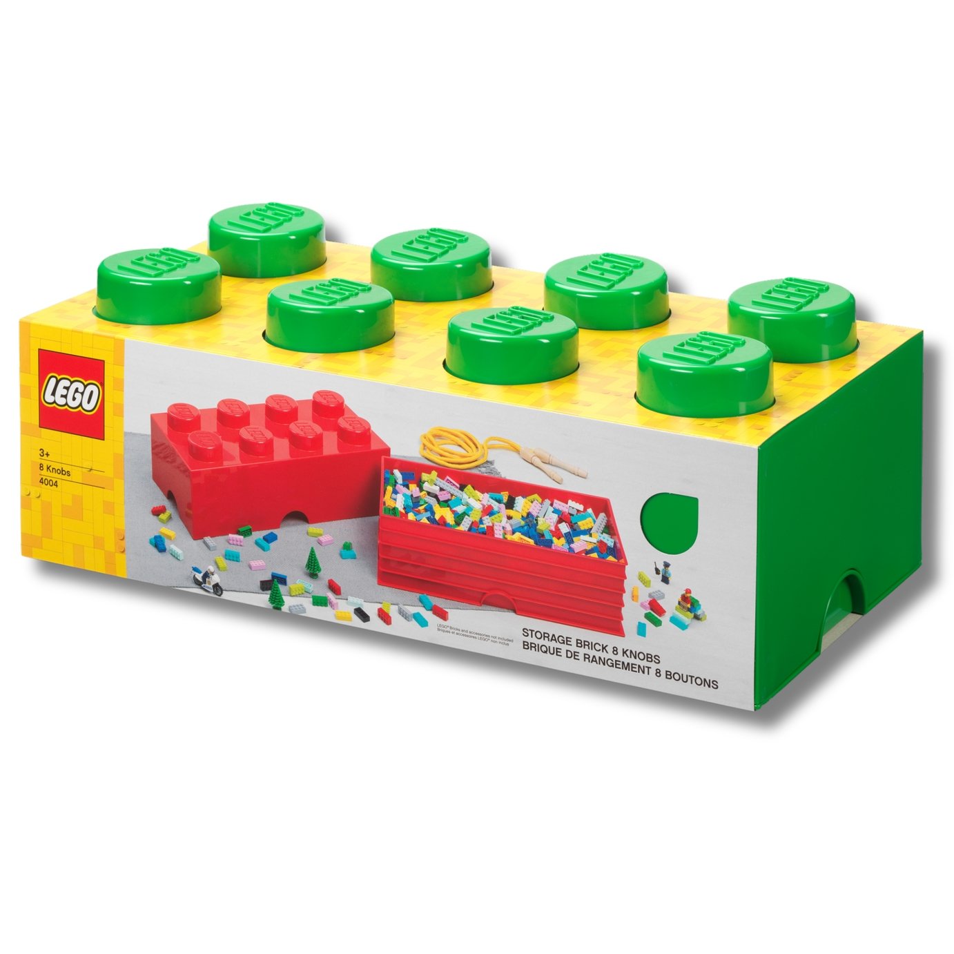 LEGO STORAGE BRICK 8 - GREEN