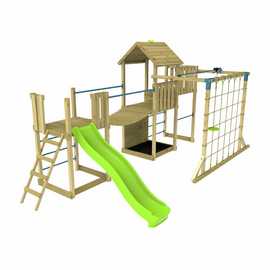 TP Toys Skywood Wooden Climbing Frame with Activity Centres
