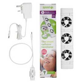 SpeedComfort Radiator Fan Mono Set - White