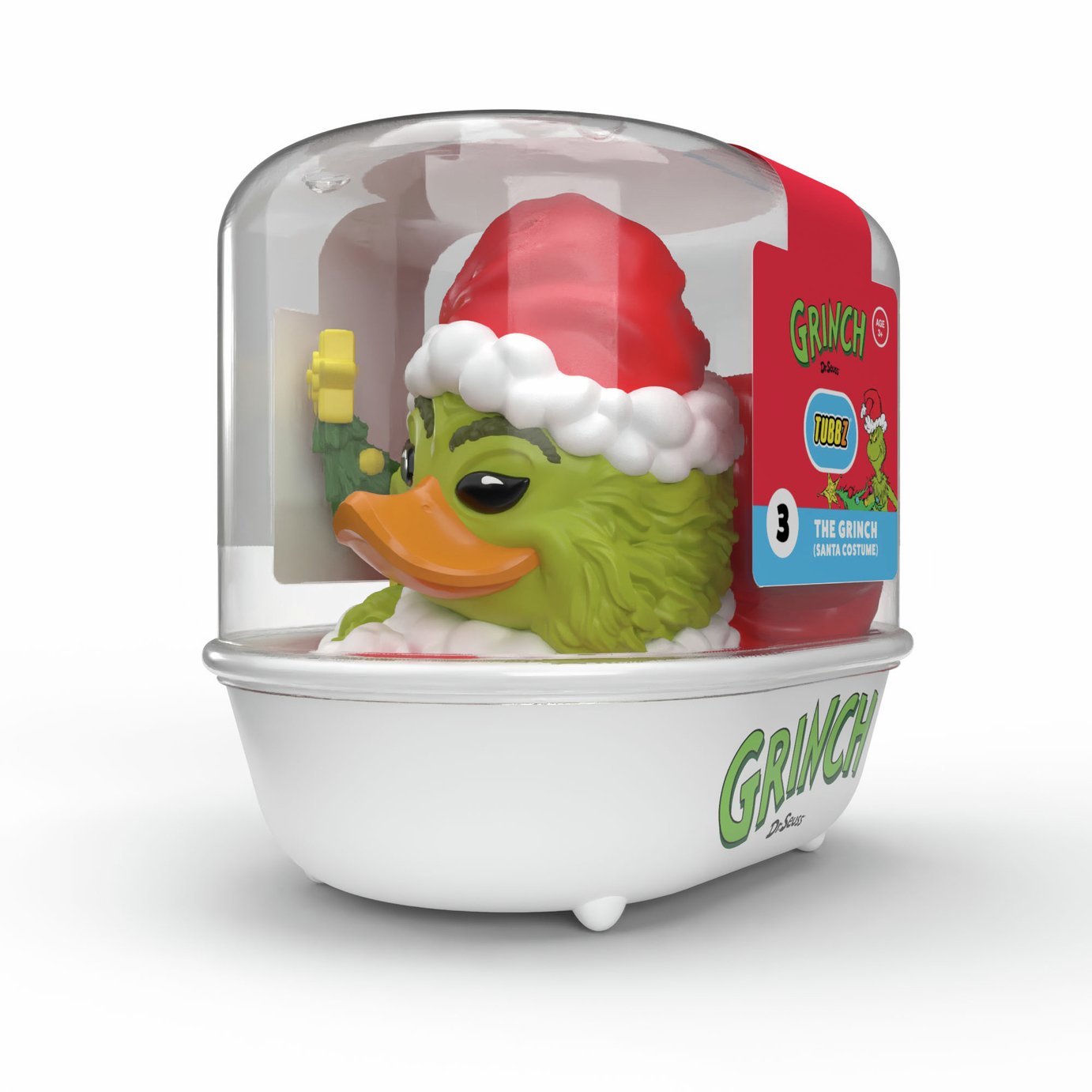 TUBBZ-The Grinch 1st Edition Santa Outfit Figure