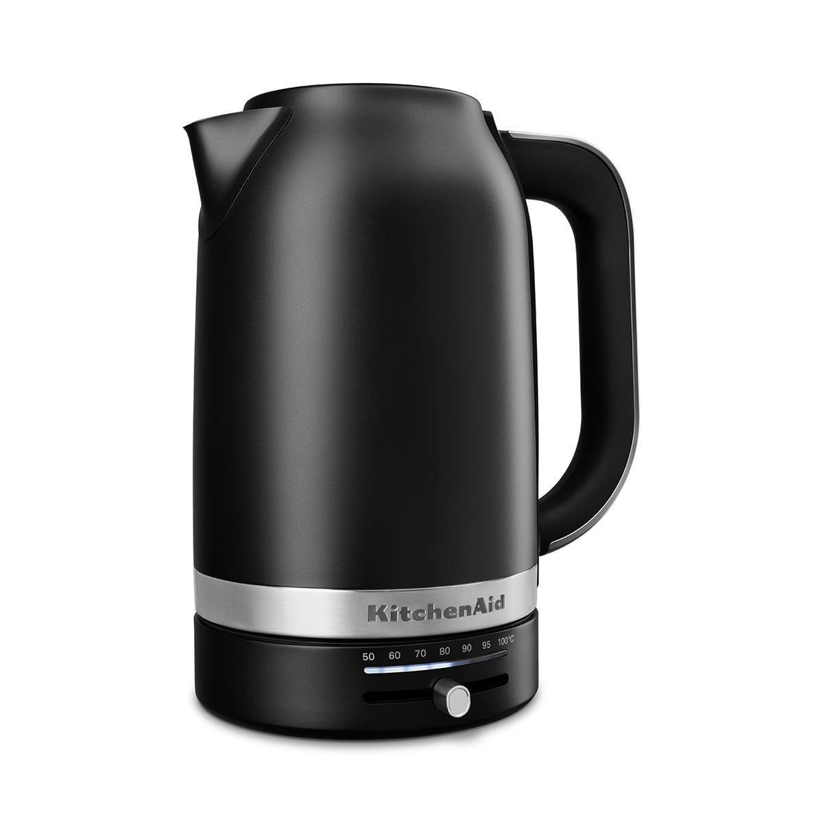 KitchenAid 5KEK1701BBM Variable Temperature Kettle - Black