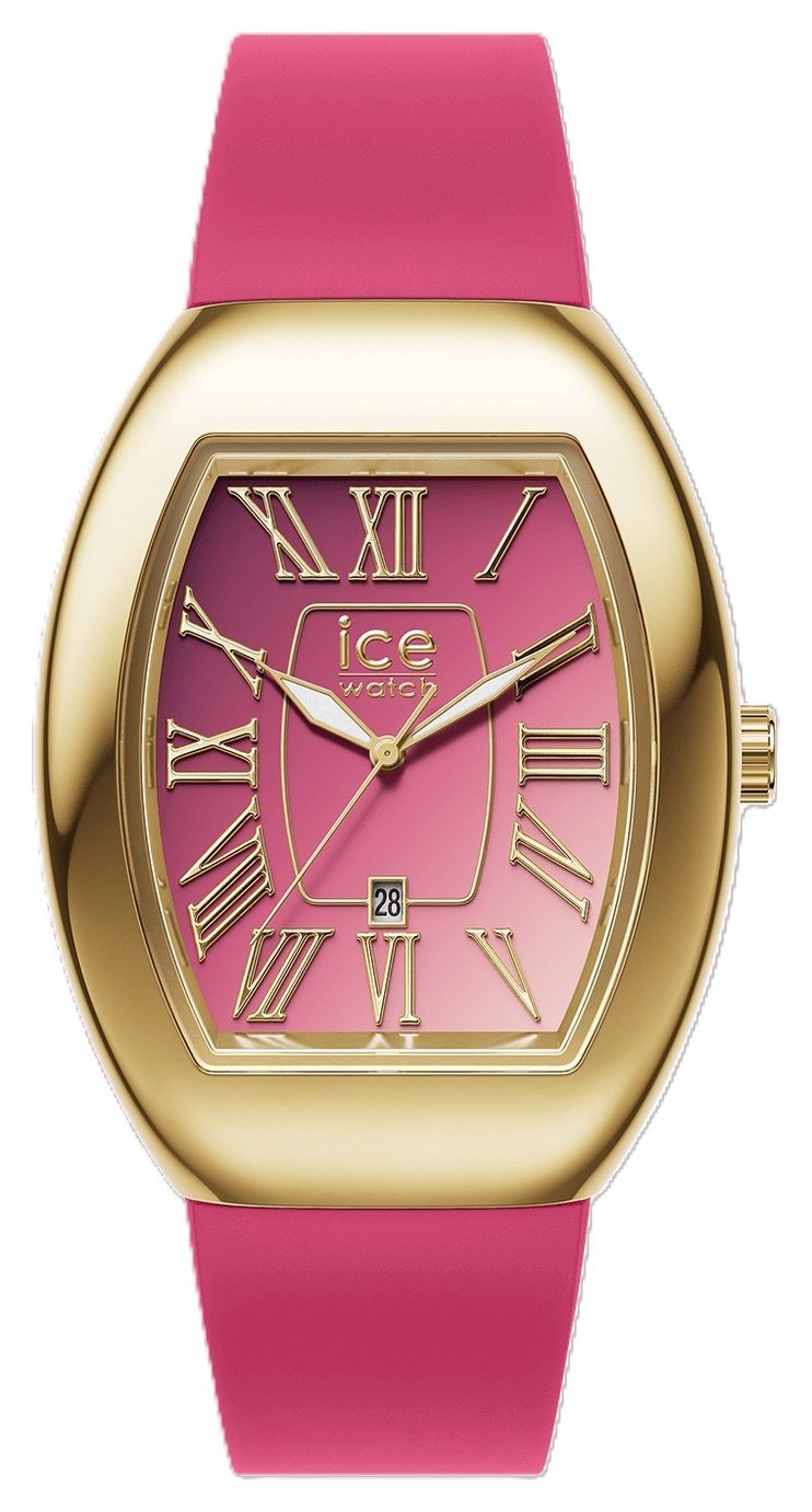 ICE-Watch Boliday Pink Silicone Strap Watch