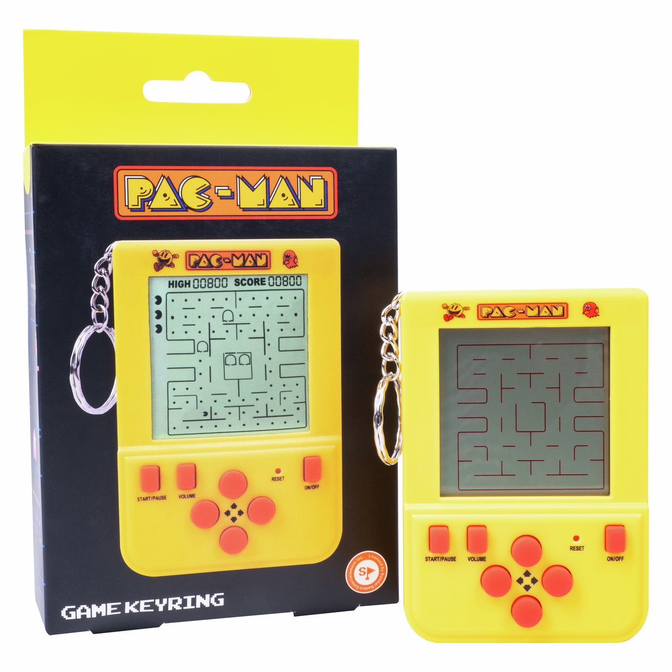 Pac-Man Keyring Mini Arcade Game