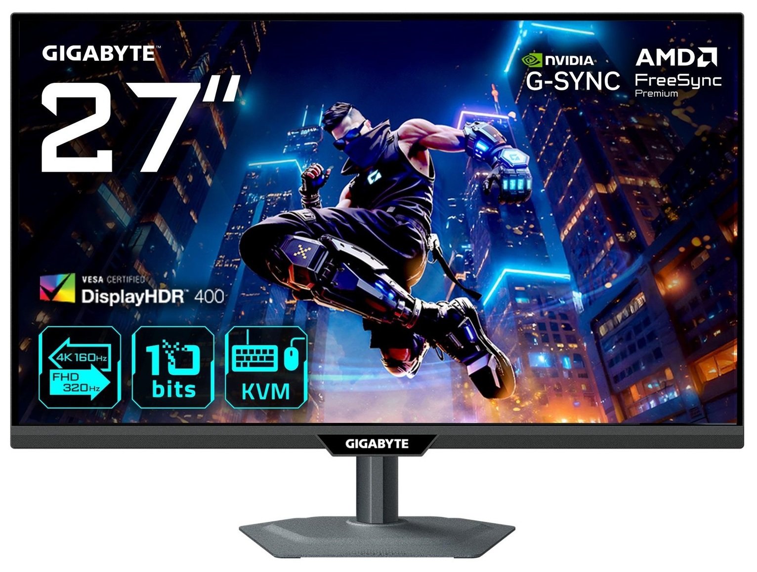 Gigabyte M27UP 27 Inch 160Hz IPS 4K UHD Gaming Monitor