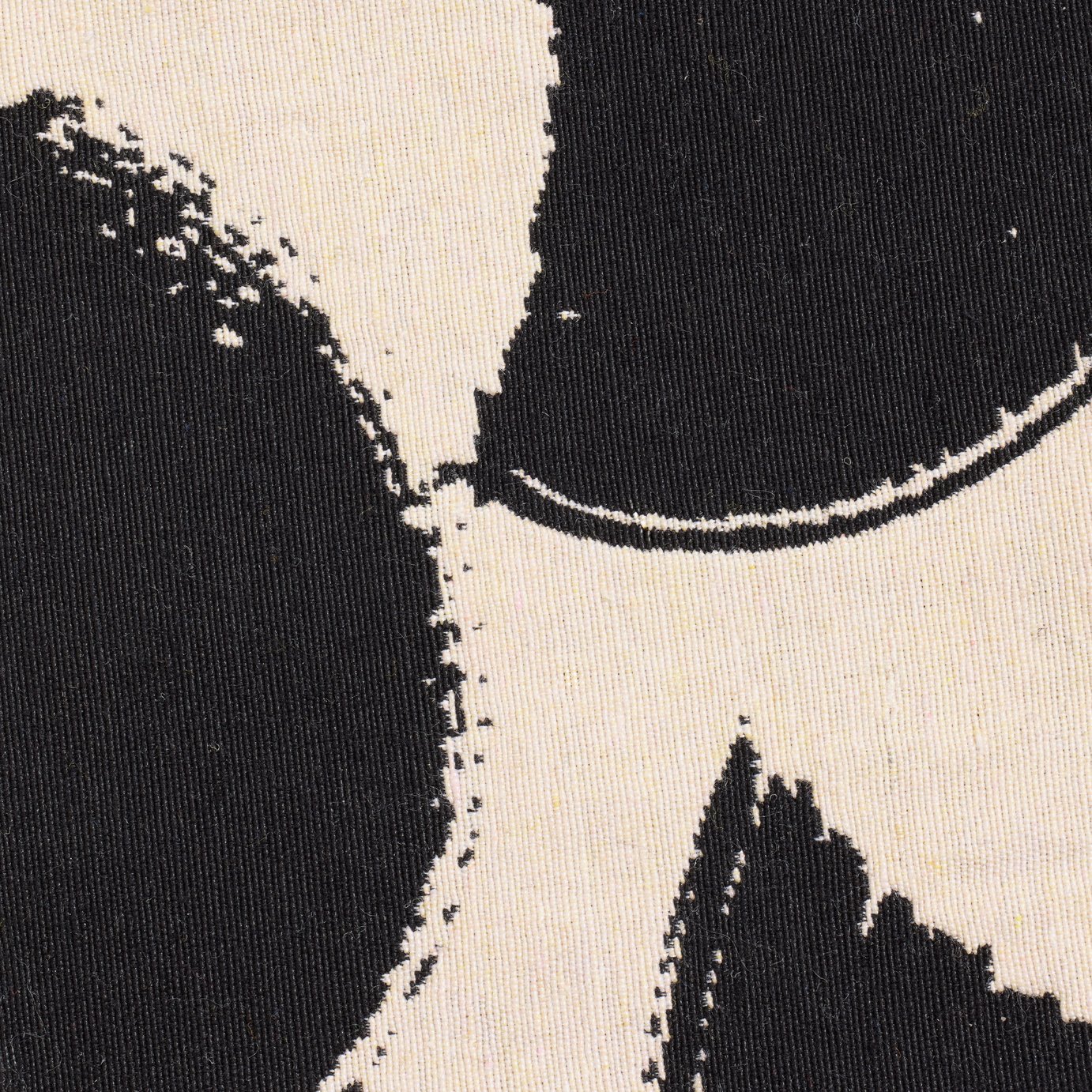 Habitat Hammock with Metal Stand - Black & White