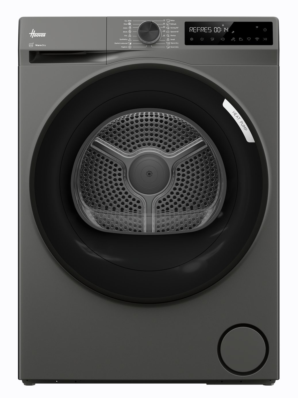 Hoover HBR 10N2BRX 80 10KG Heat Pump Tumble Dryer - Graphite