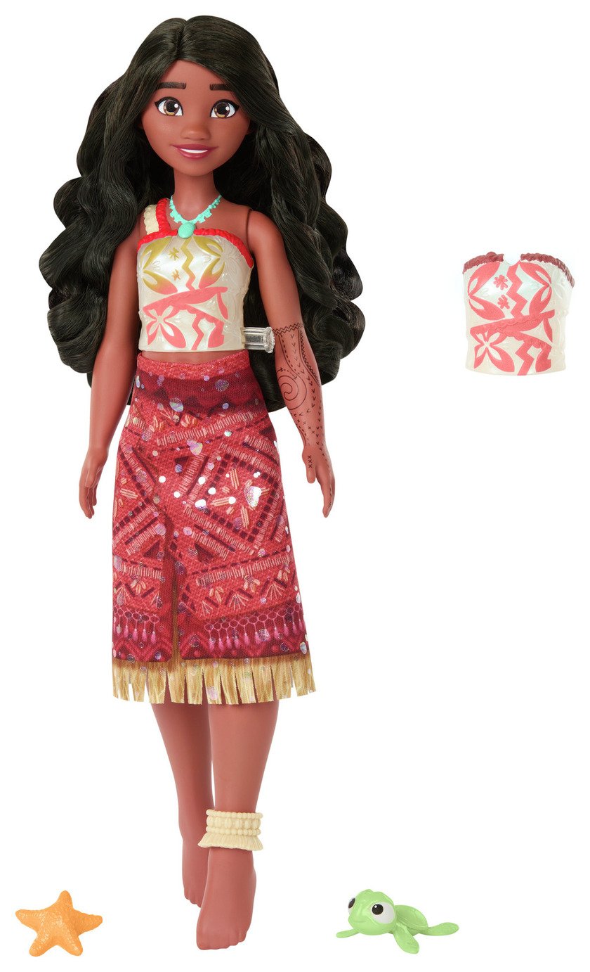 Disney Moana 2, Swimming Tautai Moana Fashion Doll 
