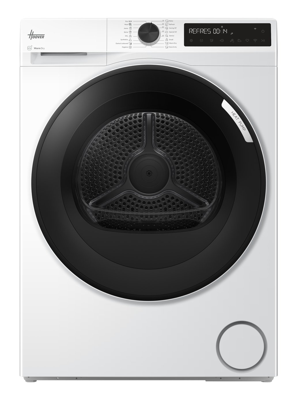 Hoover HBP 9N3BX 80 9KG Heat Pump Tumble Dryer - White