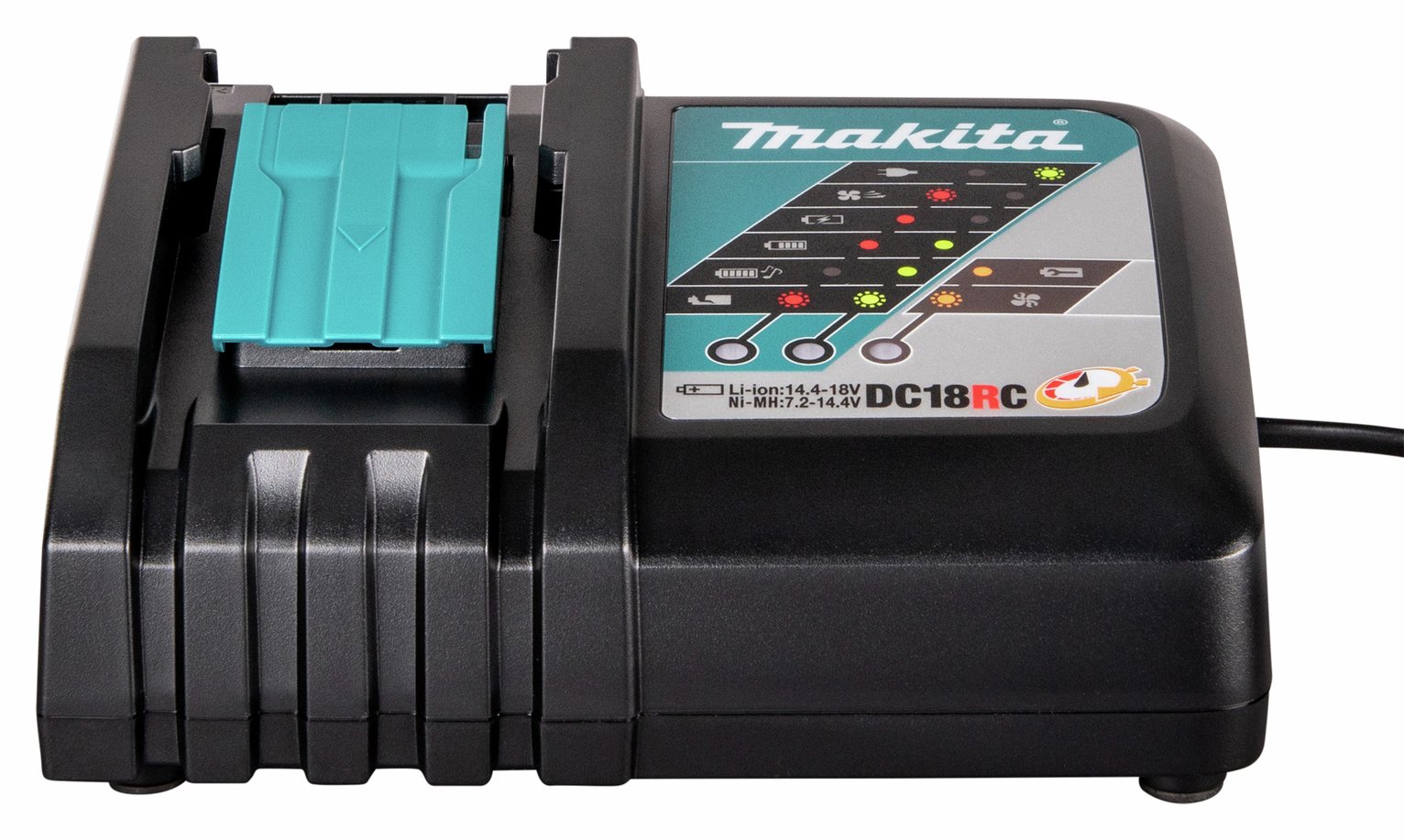 Makita Built-In Cooling Fan Rapid Charger For LXT Batteries