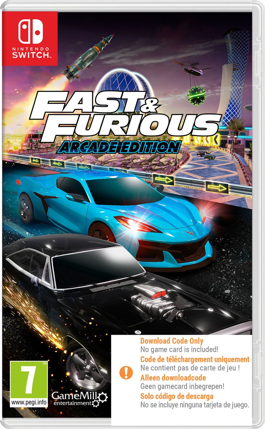 Fast & Furious: Arcade Edition Nintendo Switch Game