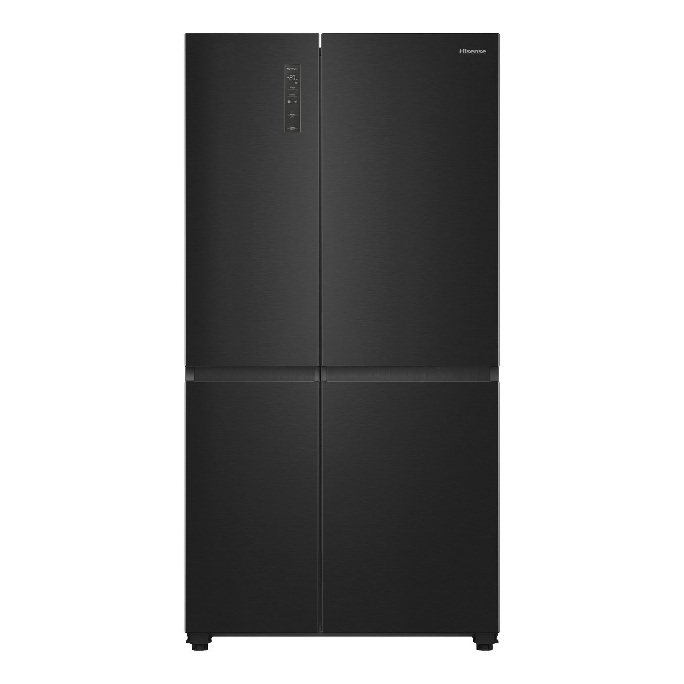 Hisense RS5P668SSFC American Fridge Freezer - Black