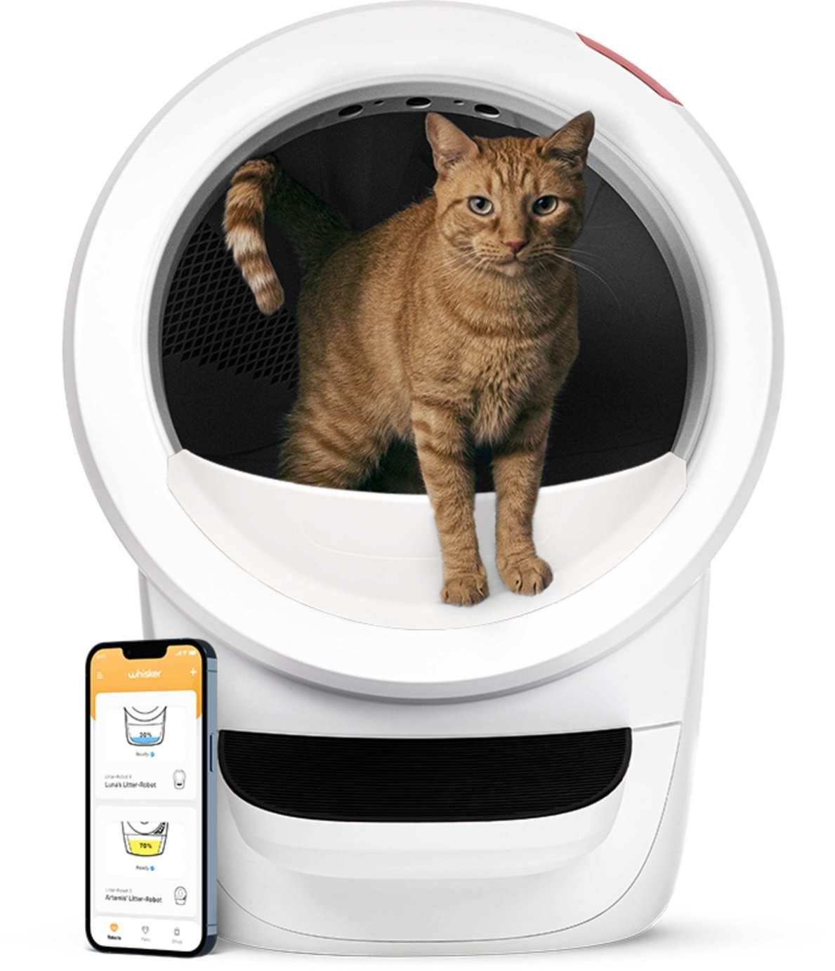 Litter Robot 4 Cat Litter Tray - White