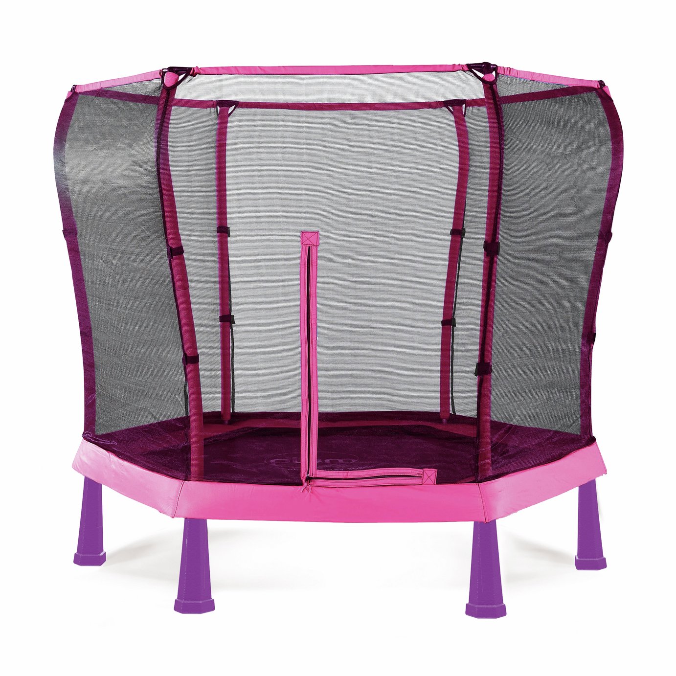 Plum 7ft Junior Jumper Trampoline & Enclosure - Pink