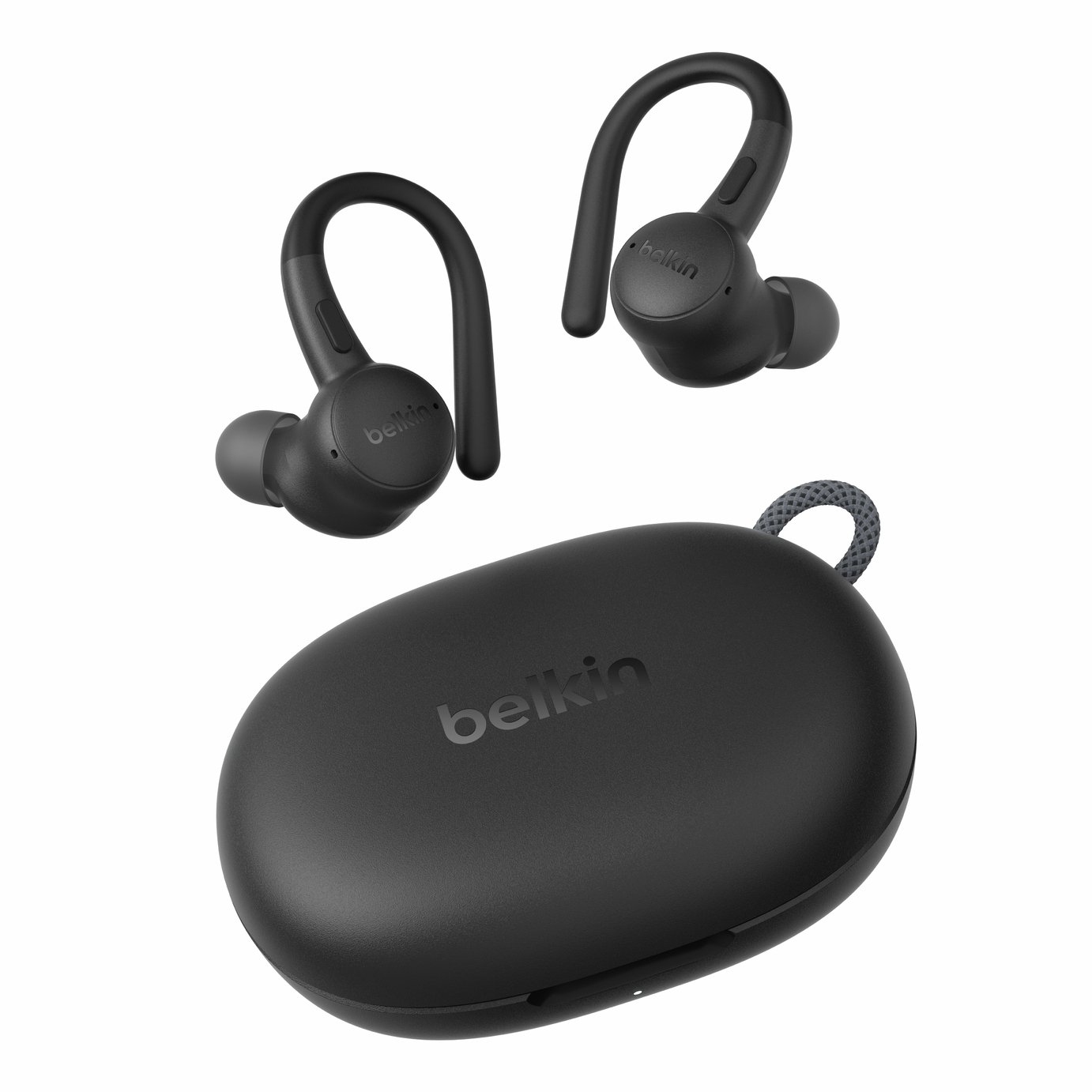 Belkin SoundForm ActiveFit Wireless Sports Earbuds - Black