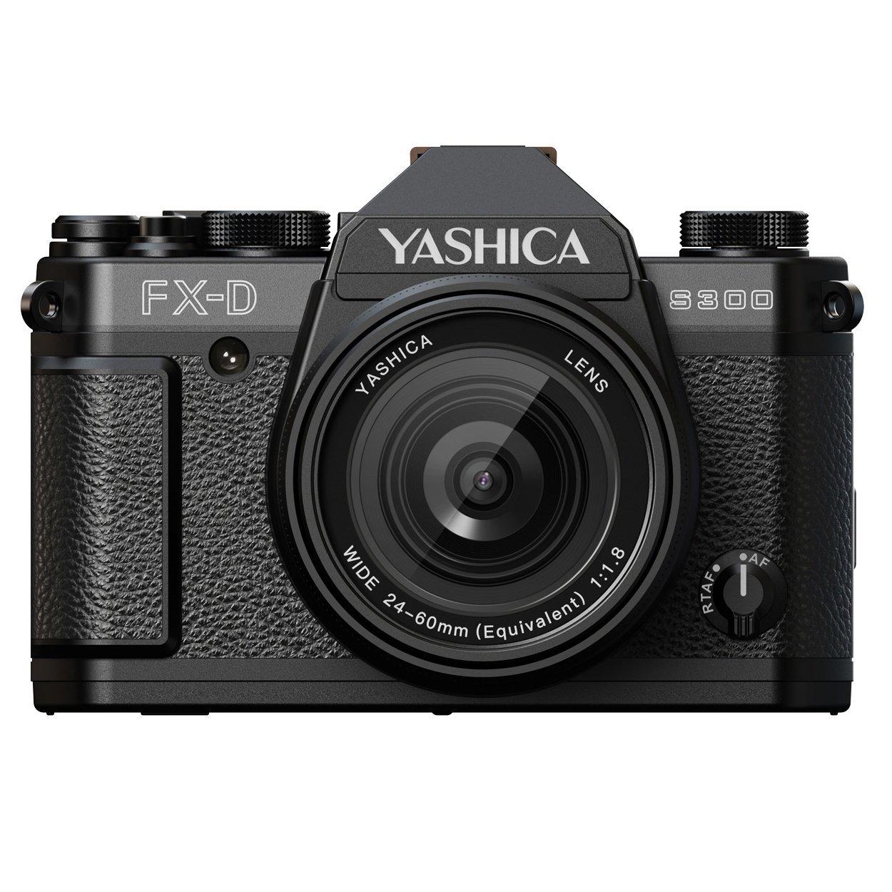 Yashica FX-D S300 50MP Digital Film Simulation Camera -Black