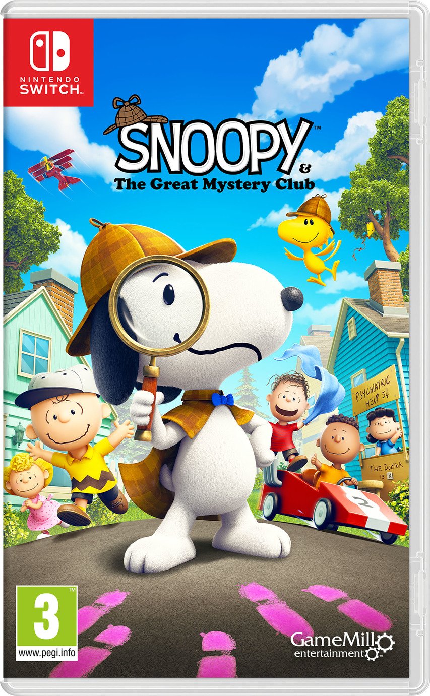Snoopy & The Great Mystery Club Nintendo Switch Game
