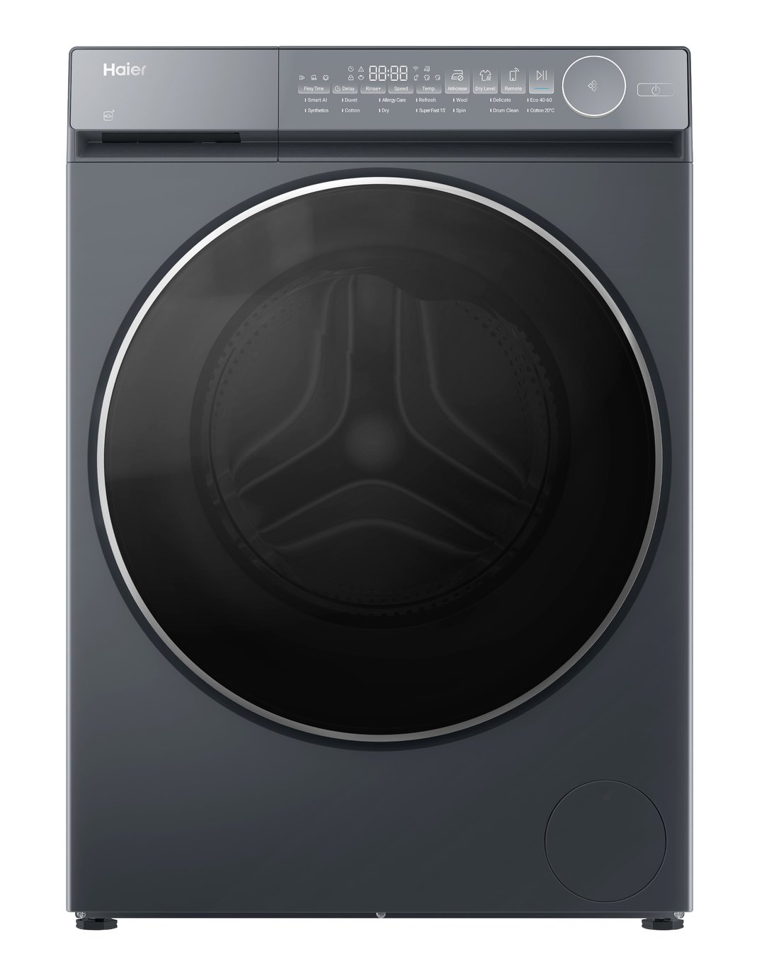 Haier HWD100B14367GUUK 10/6KG 1400 Washer Dryer - Graphite