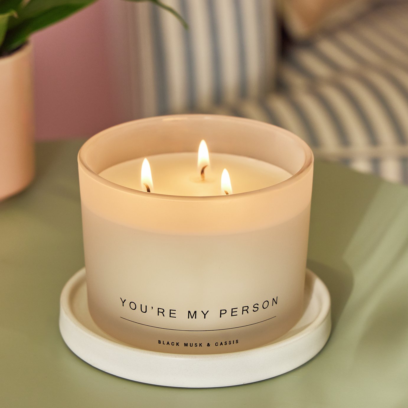 Argos Home You're My Person Large Candle
