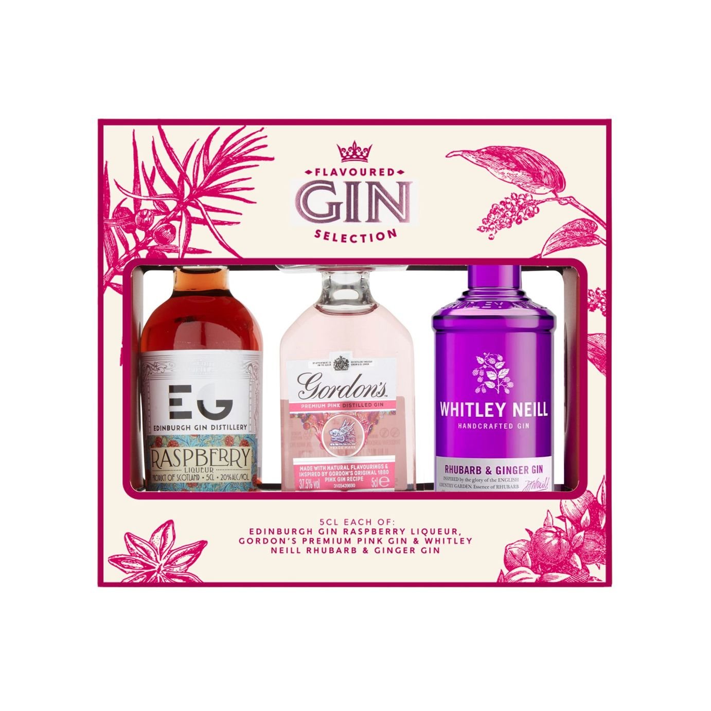 Blue Tree Flavoured Gin Selection Set - 3x5cl