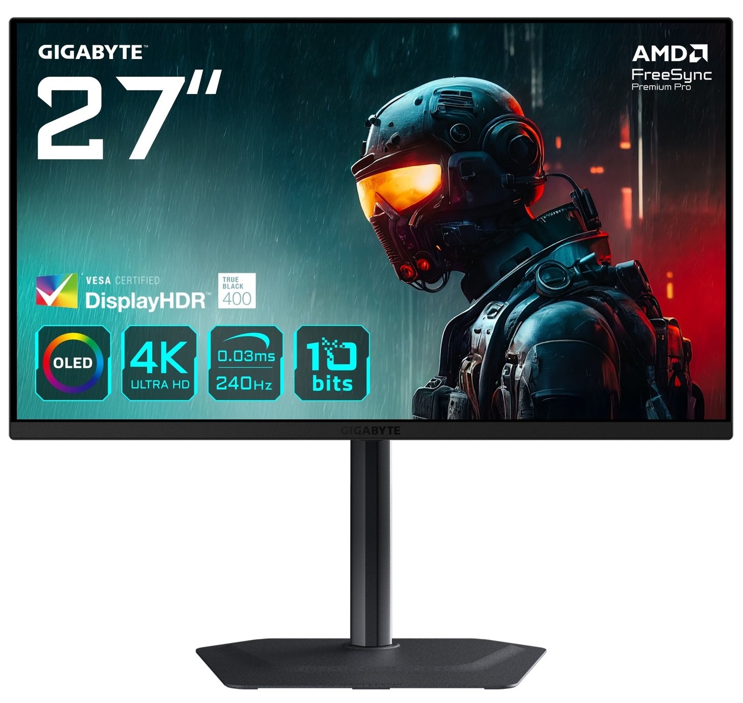 Gigabyte MO27U2 27 Inch 240Hz 4K UHD Gaming Monitor