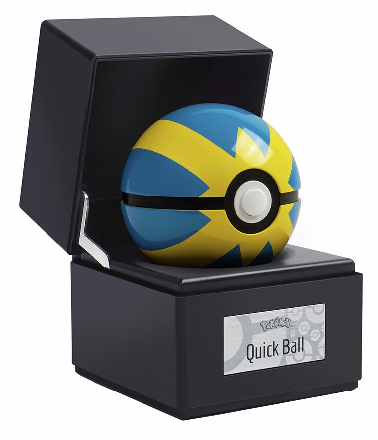 The Wand Company Pokémon Die-Cast Quick Ball Replica