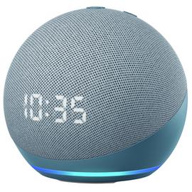 Amazon Echo Dot Smart Speaker with Clock and Alexa- Blue