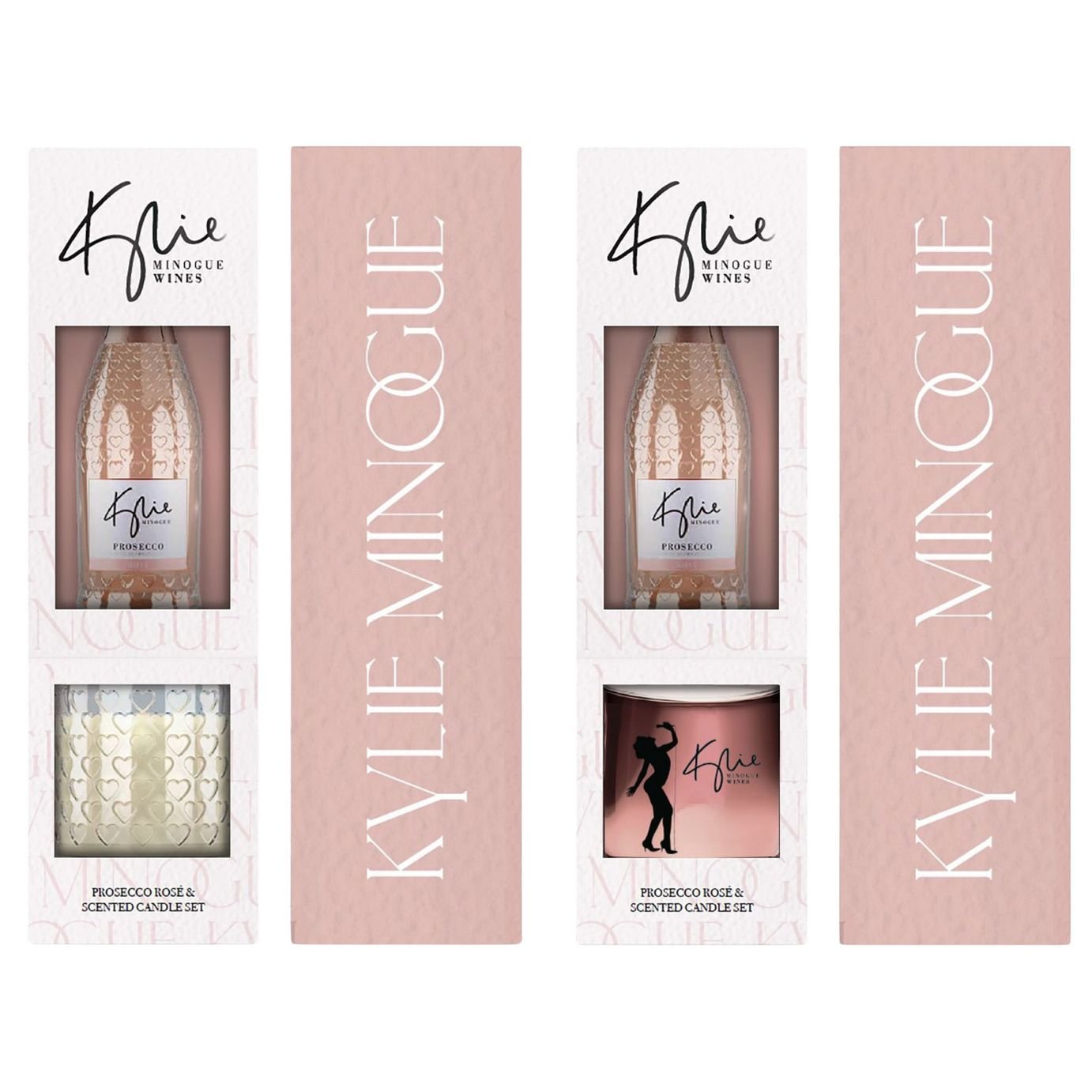 Kylie Minogue Prosecco Rose and Scented Candle Gift Set