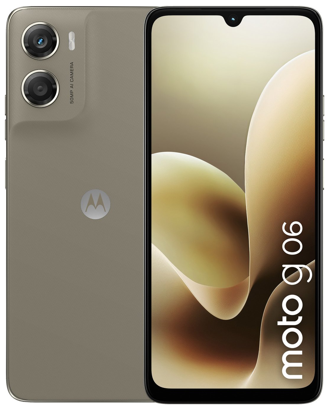 SIM Free Motorola g06 64GB AI Mobile Phone - Laurel Oak