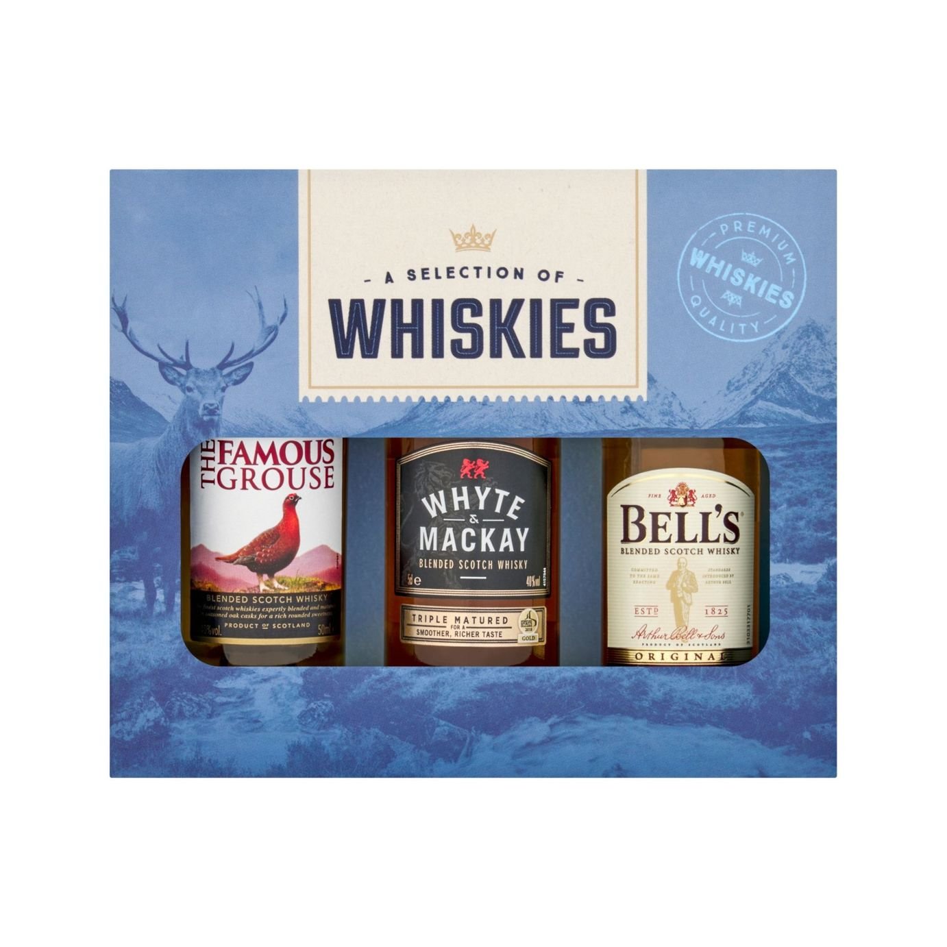 Blue Tree Selection Of Whiskies Gift Set