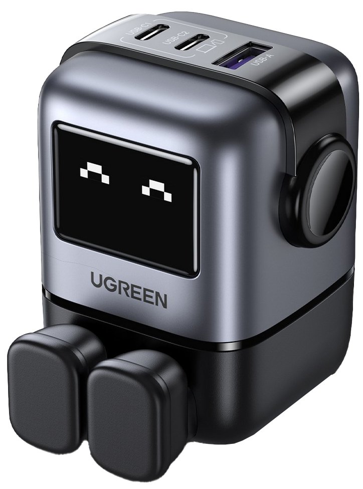 UGREEN Uno 65W Robot GaN Charger - Black