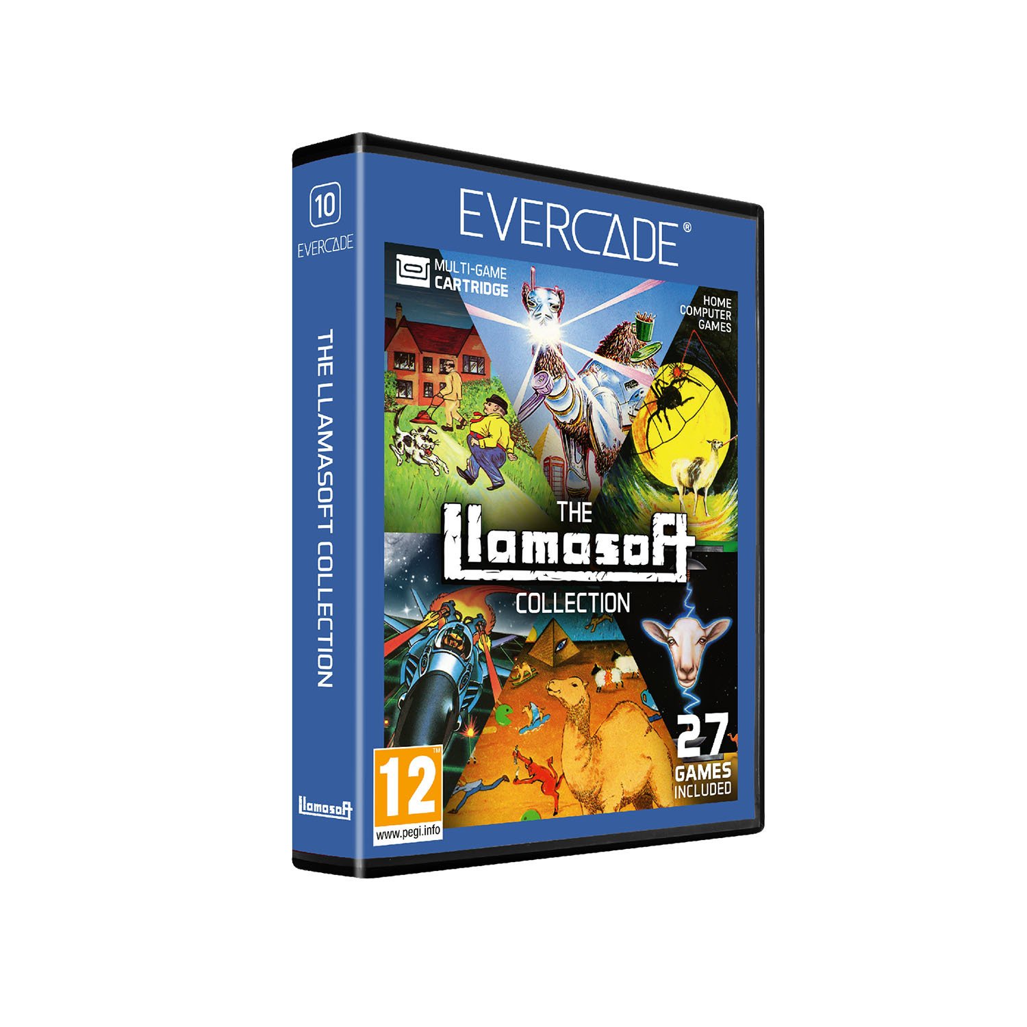 Evercade The Llamasoft Coll Multi-Game Cartridge