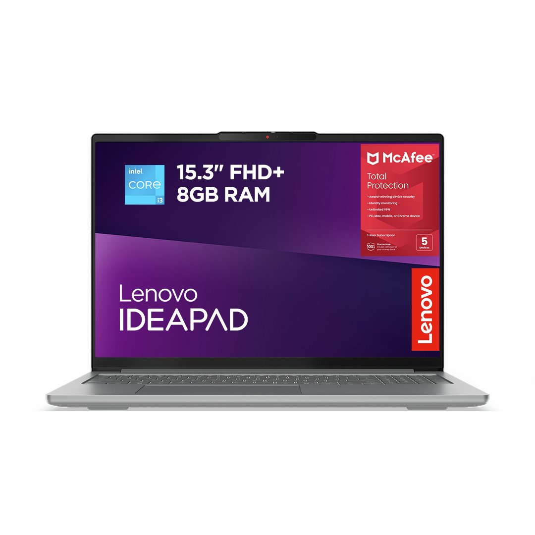 Lenovo Slim 3 15.3in Intel i3 8GB 256GB Laptop - Grey