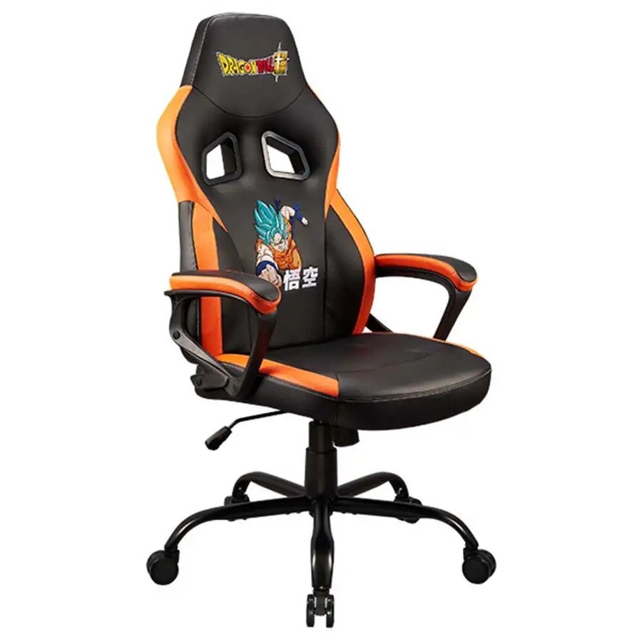 Subsonic Dragon Ball Z Gaming Chair - Black and Orange