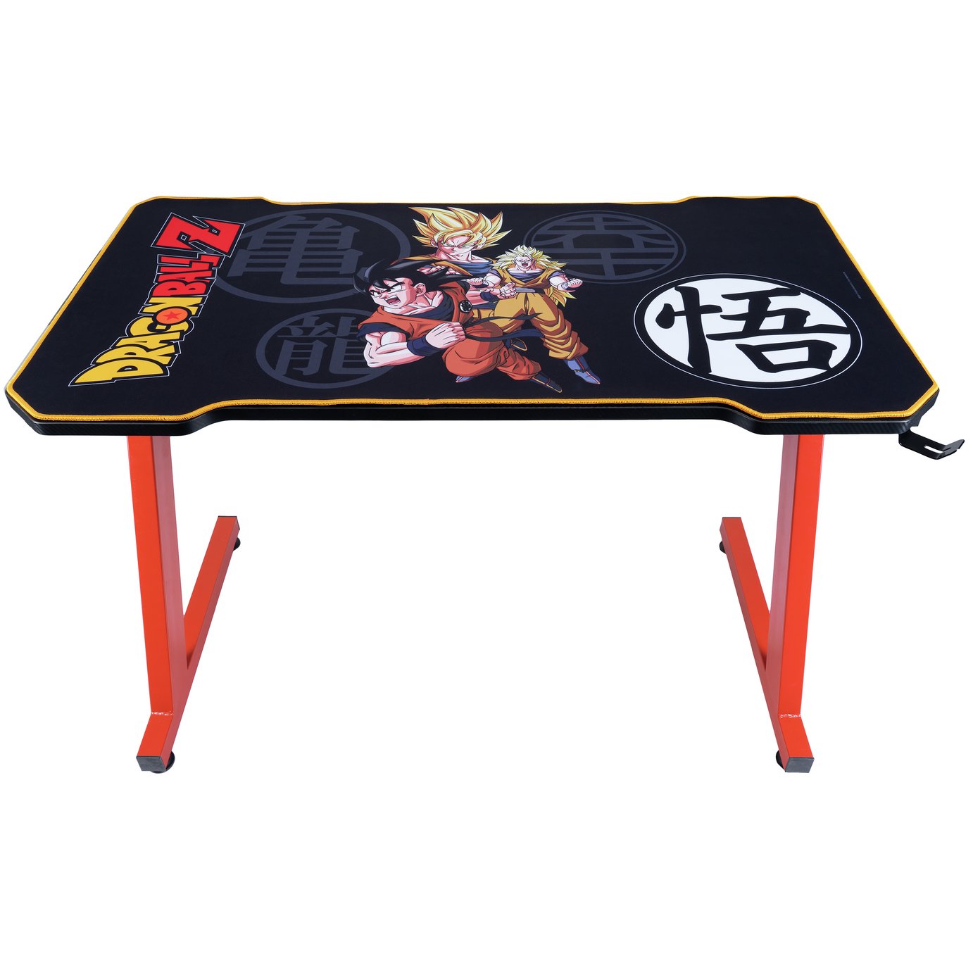 Subsonic Dragon Ball Z Pro Gaming Desk - Black