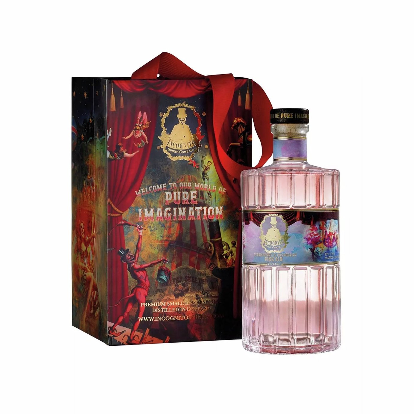 Incognito Spirits Strawberry & Raspberry Gin Gift Set