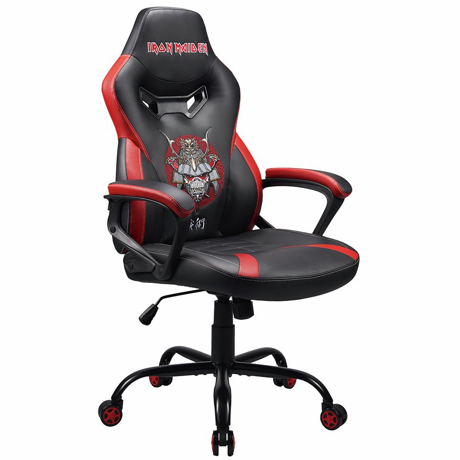 Subsonic Iron Maiden Junior Gaming Chair - Black and Red