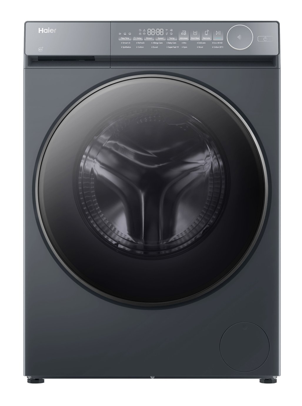 Haier HW90 B14367GTUUK 9KG 1400 Washing Machine - Graphite