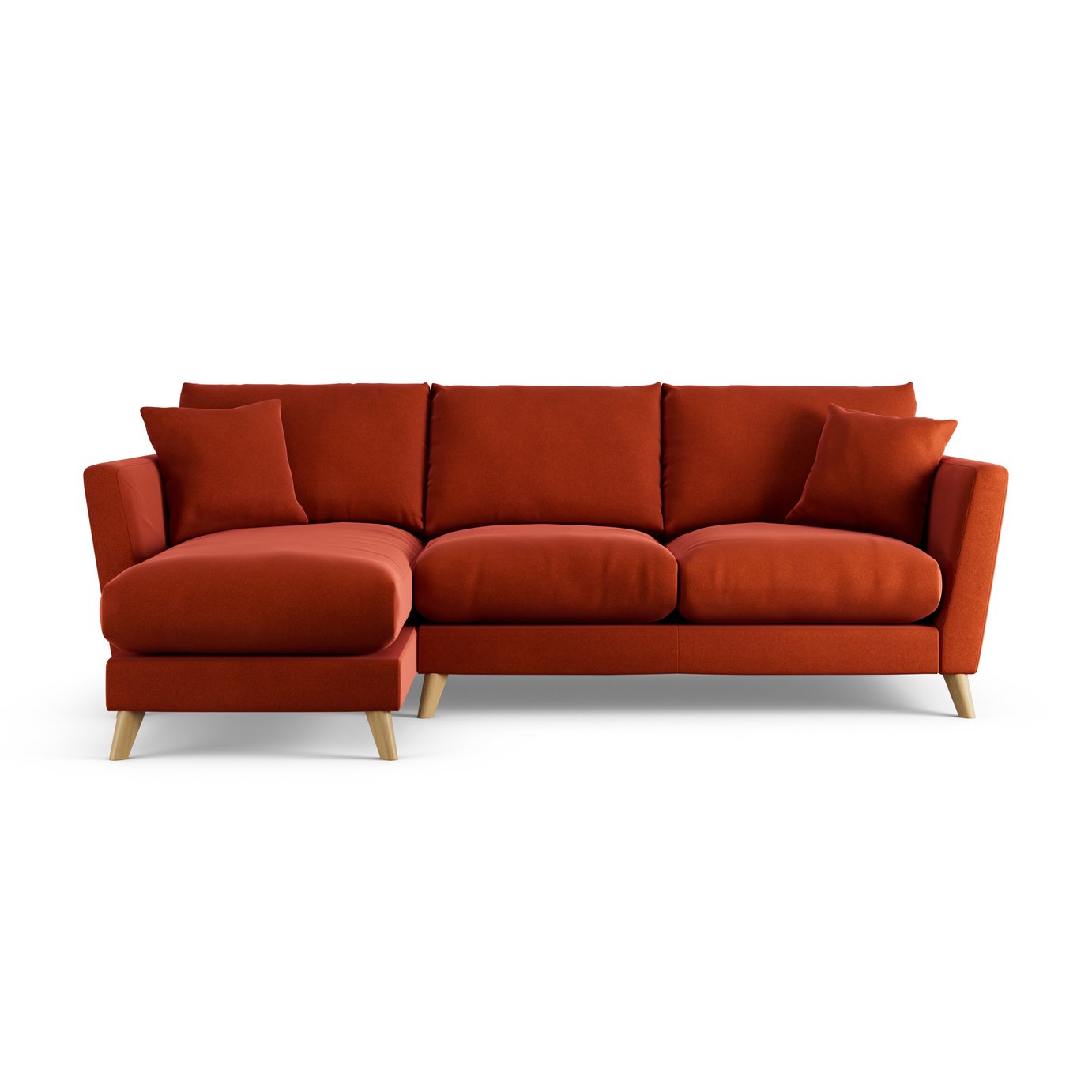 Habitat Lomond 4 Seater Left Hand Chaise Sofa
