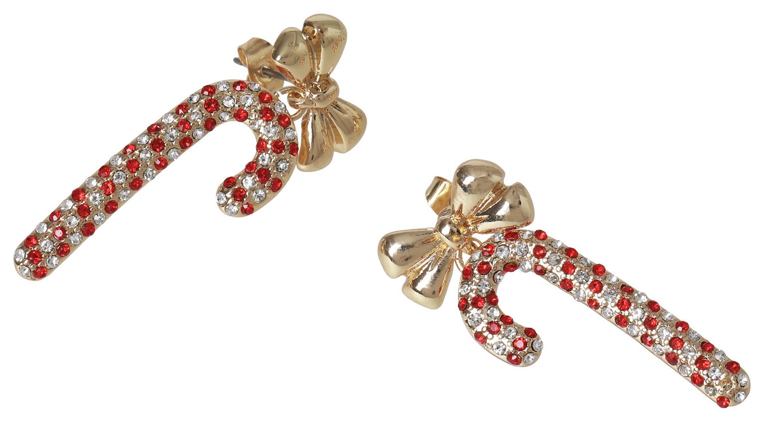 Liars & Lovers Candy Cane Stud Earrings