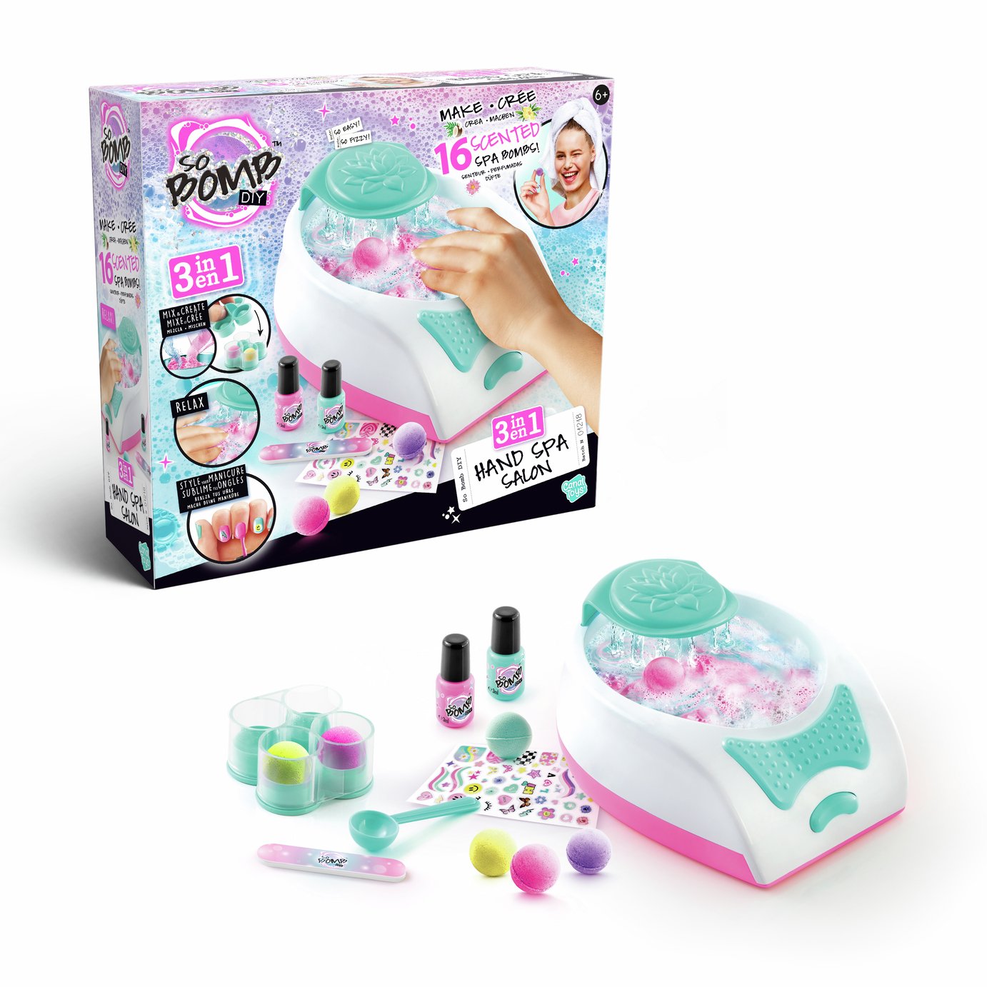 So Bomb DIY Hand Spa and Nail Salon Set